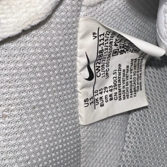 Nike Air Force One men’s size 11 - Picture 7 of 9